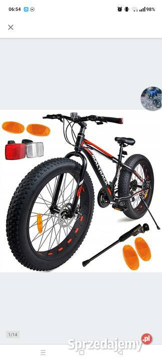 Rower Fatbike zamiana śląskie Bytom