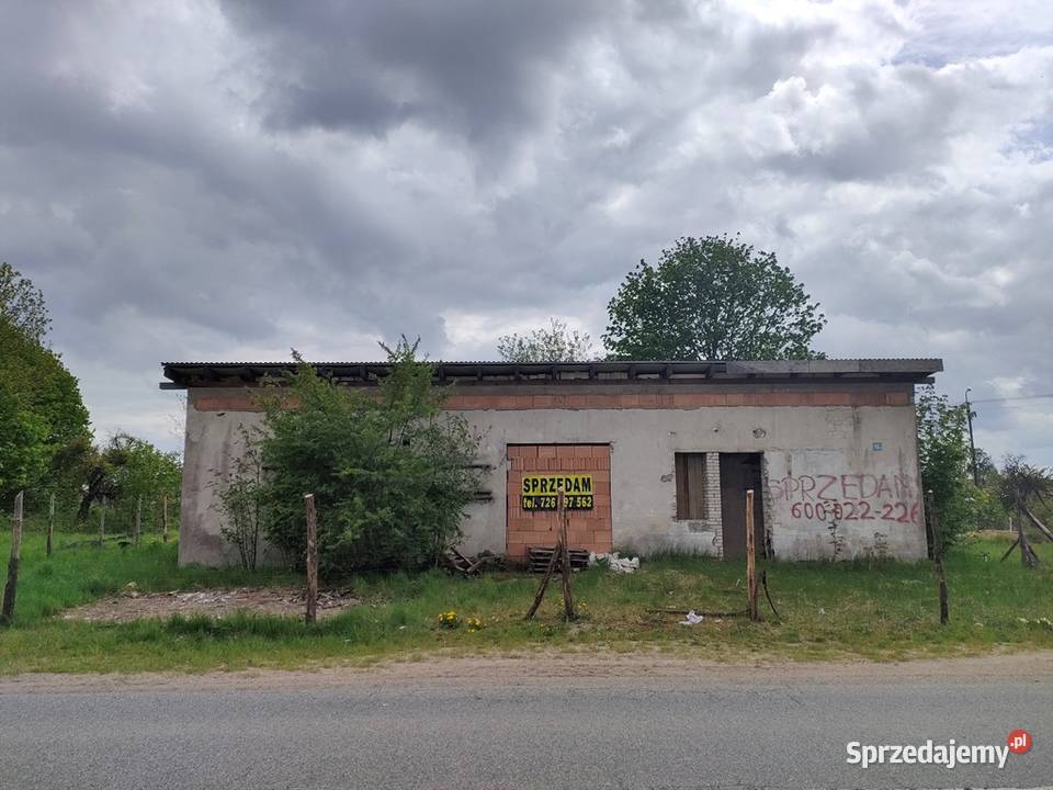 Sprzedam działkę z budynkiem Sprzedaż