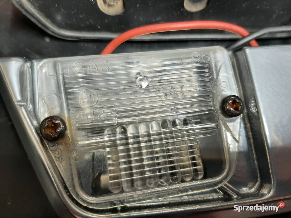 Lampa tablicy rejestracyjnej Mini Austin Rover