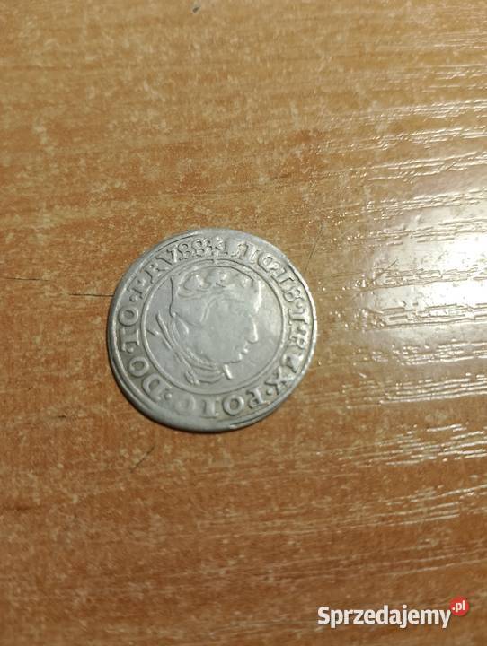 grosz gdański 1540 Zygmunt stary Oryginał Ładny