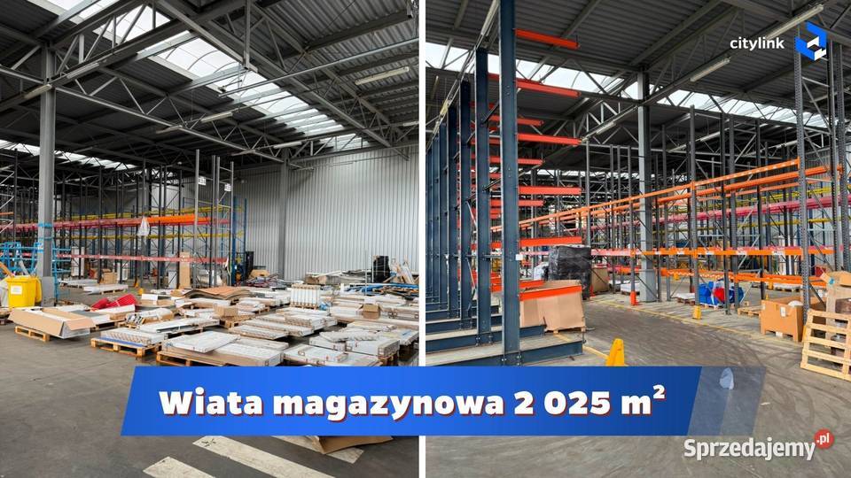 Nowoczesna Wiata Magazynowa 2 025 m Poznań