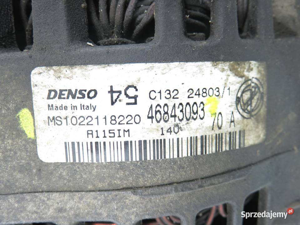 ALTERNATOR FIAT PUNTO II 12 46843093 sprzedam
