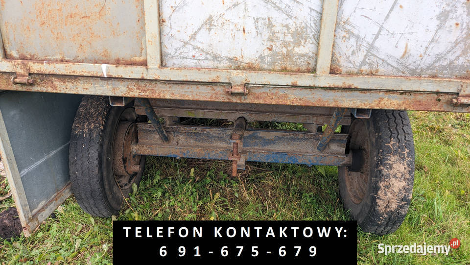 Przyczepa platforma sadownicza Dobrzyń nad Wisłą