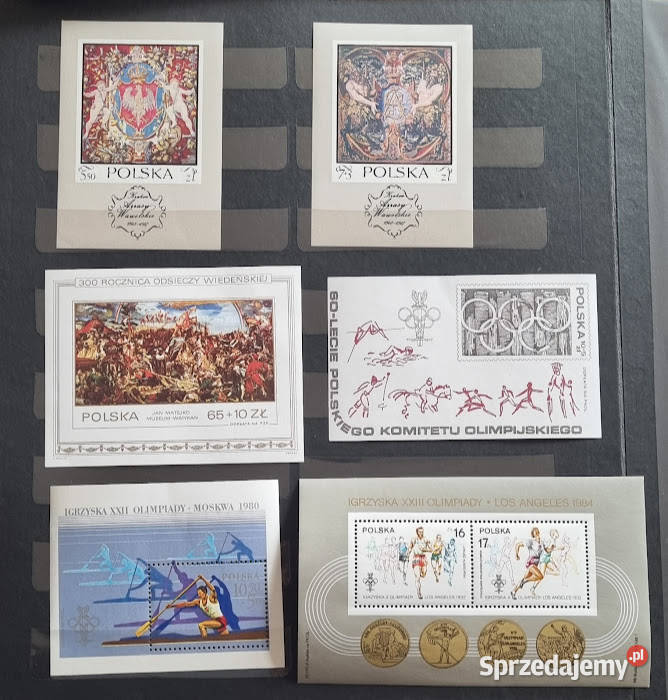 Bloczki znaczki różne 2 Filatelistyka Zielona Góra