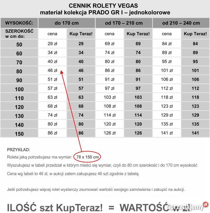 Rolety na wymiar 29 Wodzisław Śląski