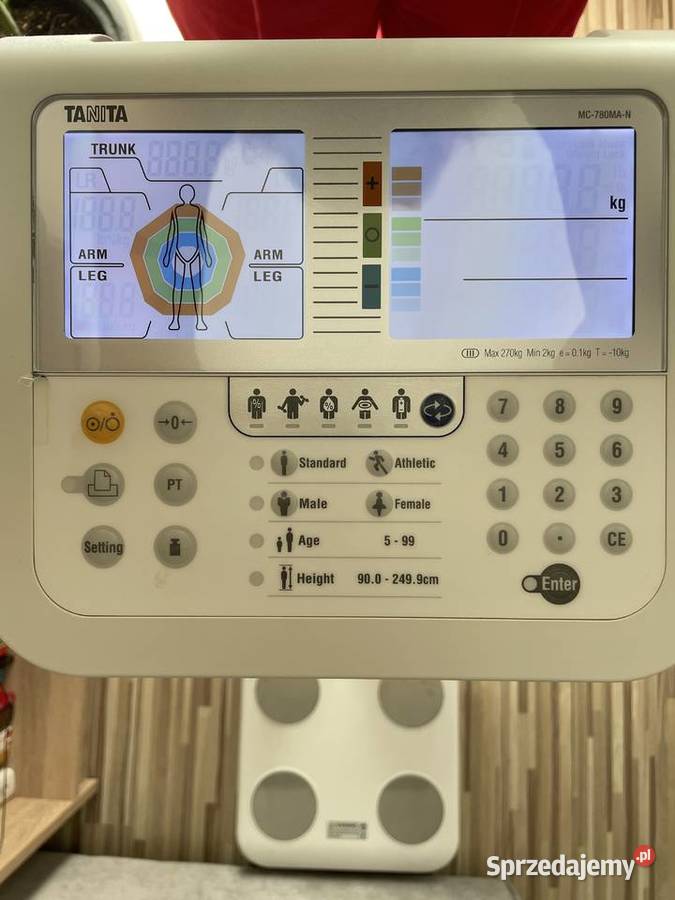 Analizator składu ciała Tanita 780 Wrocław