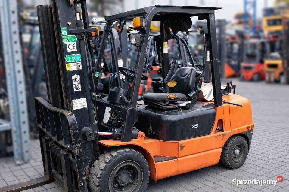 Wózek widłowy HANGCHA 3 500 Hangcha Krępiec