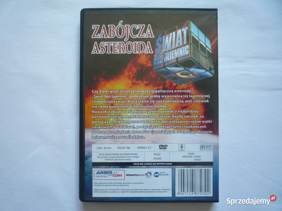 DVD Film Zabójcza Asteroida lektor Szczecin sprzedam