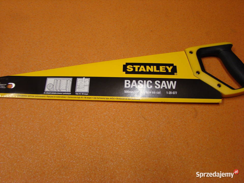 Piła ręczna płatnica BASIC SAW STANLEY L=500 mm Ref.1-20-077