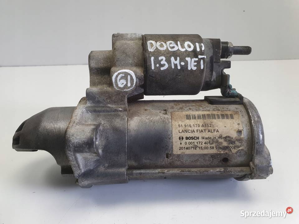 Fiat Doblo II 13 MJET ROZRUSZNIK 51916170 bosch