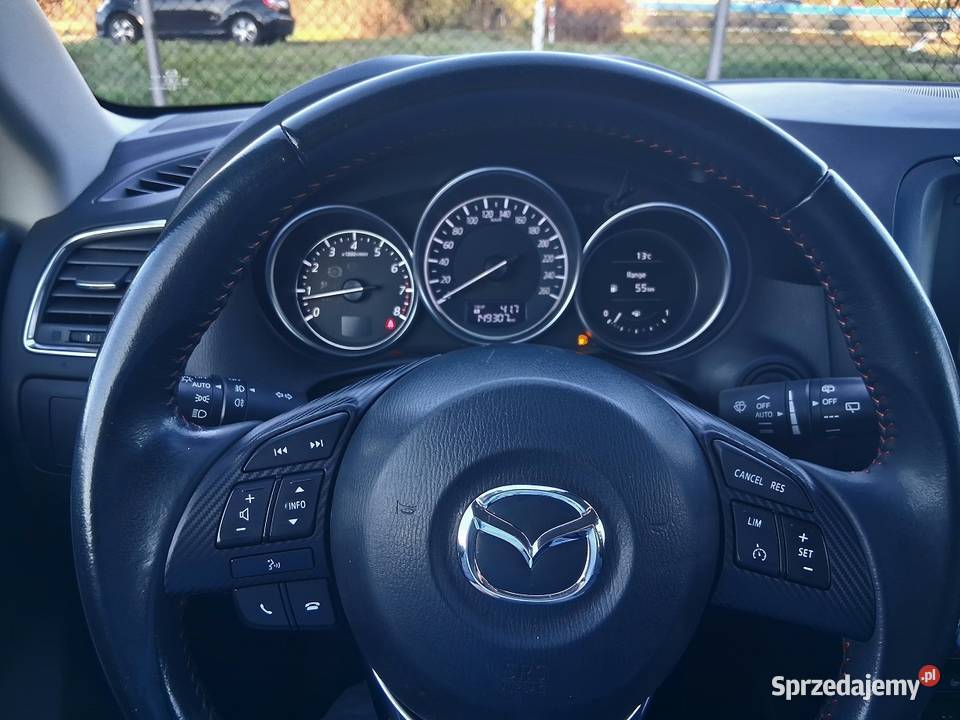 Mazda CX5 Full LED Skóra Kamera Navi Biała Perła komputer pokładowy