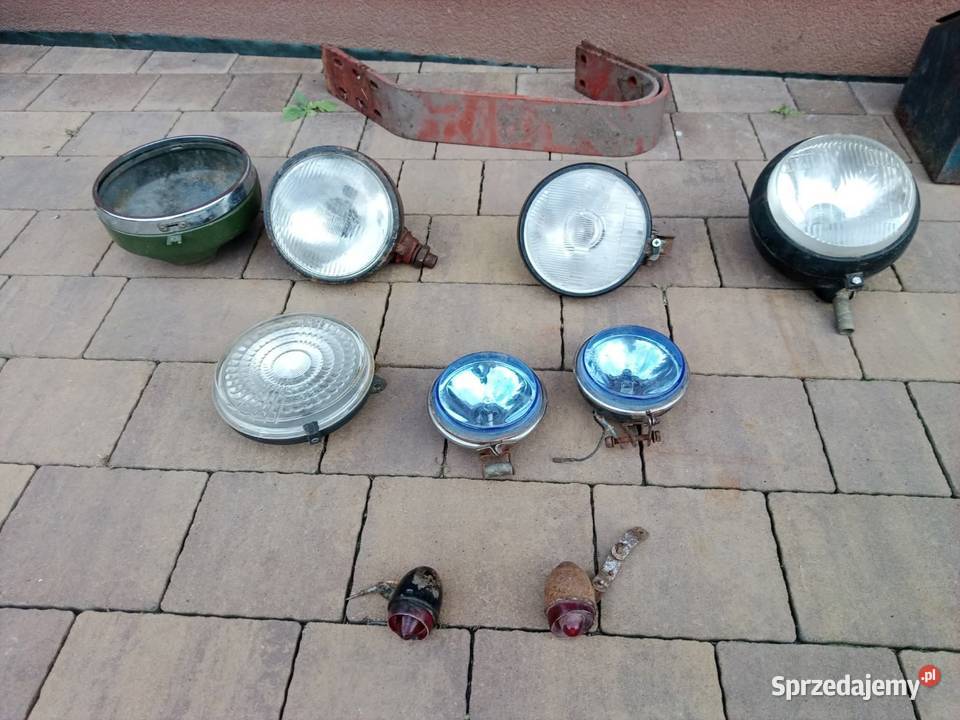 Lampy WSK Simson ursus MZ milicja policja