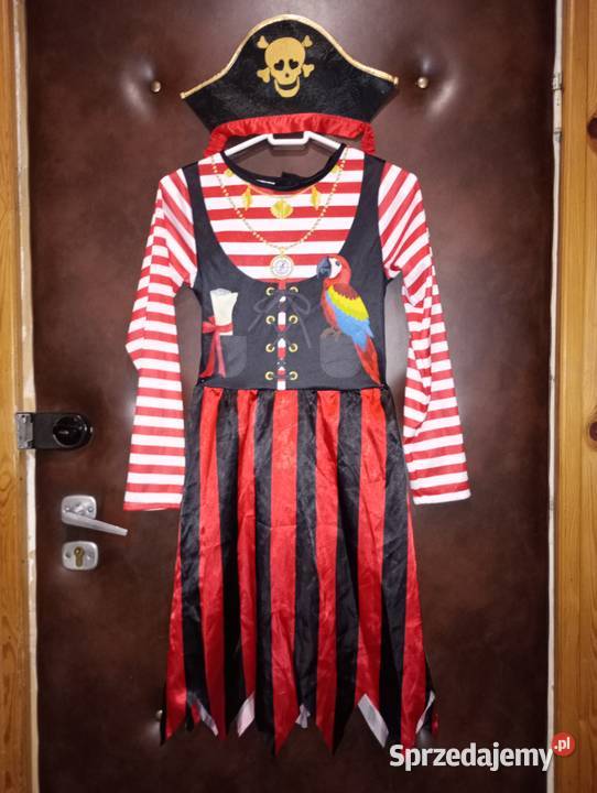 strój przebranie piratki na 146152 na bal Szczecinek