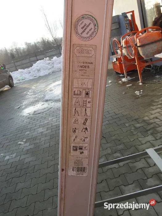 Drabina aluminiowa ALTREX PRO PROFESSIONAL Drabiny Łętownia