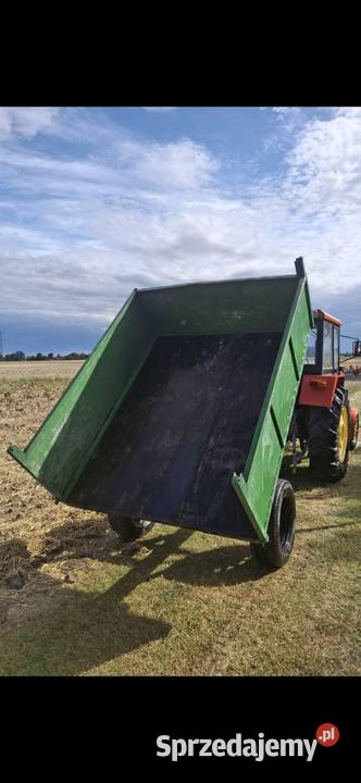 Przyczepa jednoosiowa nieuszkodzony Kulik-Kolonia