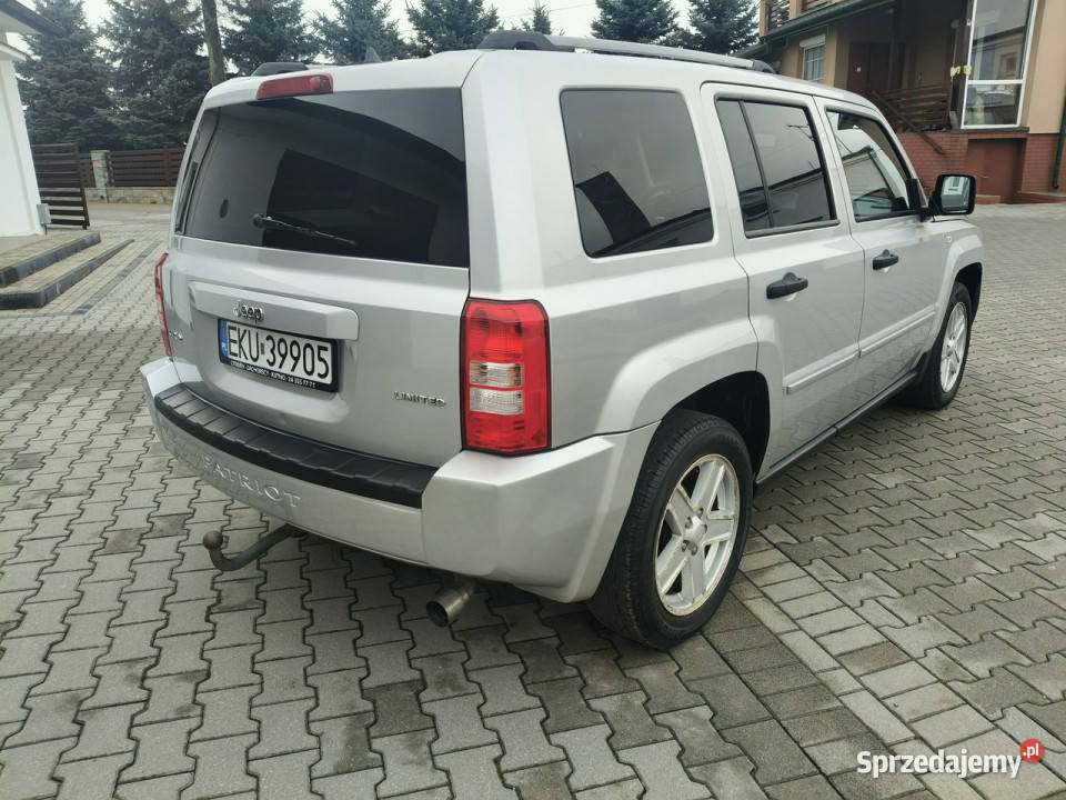 Jeep Patriot 20crdi nieuszkodzony łódzkie Kutno