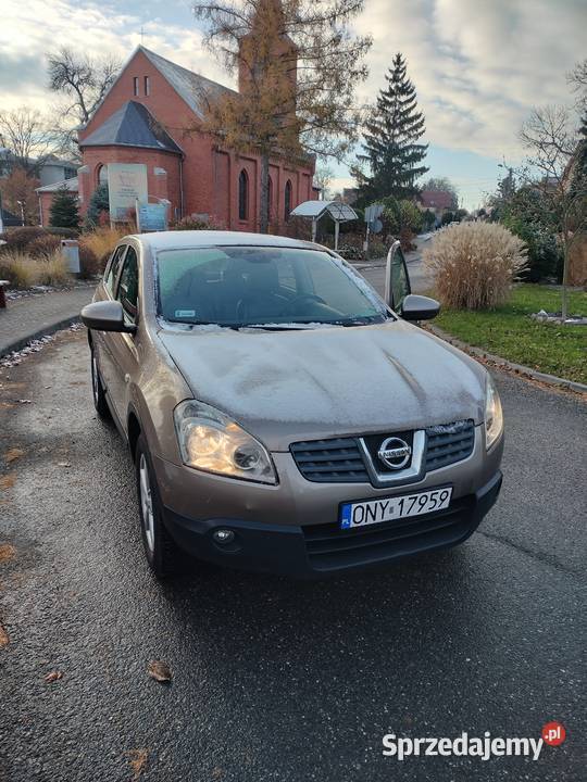 Nissan Qashqai 16i benzyna TEKNA 2009r crossover Zarejestrowany w Polsce Nysa sprzedam
