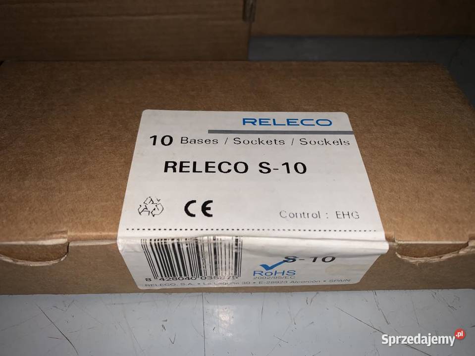 Releco S10 Relay Socket Base x10