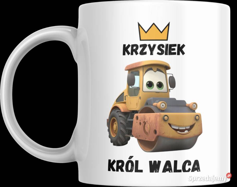 Kubek prezent fana operatora maszyn budowlanych Wrocław