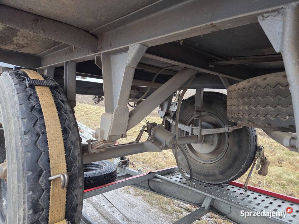 Przyczepa Autosan D46 zarejestrowana w super Złoczew