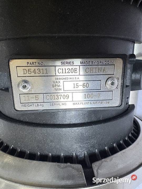 Graco D54311 Pompa Membranowa Warszawa
