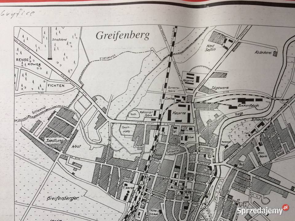 451 Niemiecki Plan Gryfic Szczecin