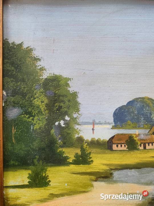Stary obraz 1886 Kraśnik