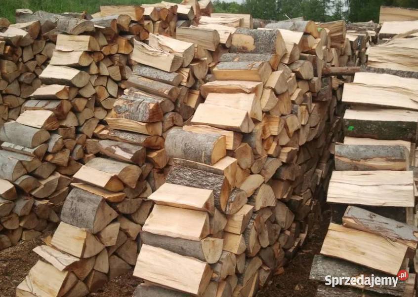 Różne rodzaje drewna opałowego Mikołajki i sprzedam