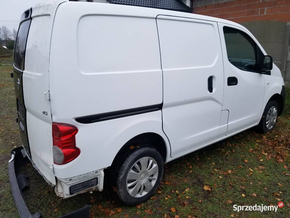 Nissan NV 200 15 dci 2018r uszkodzony Zduńska Wola