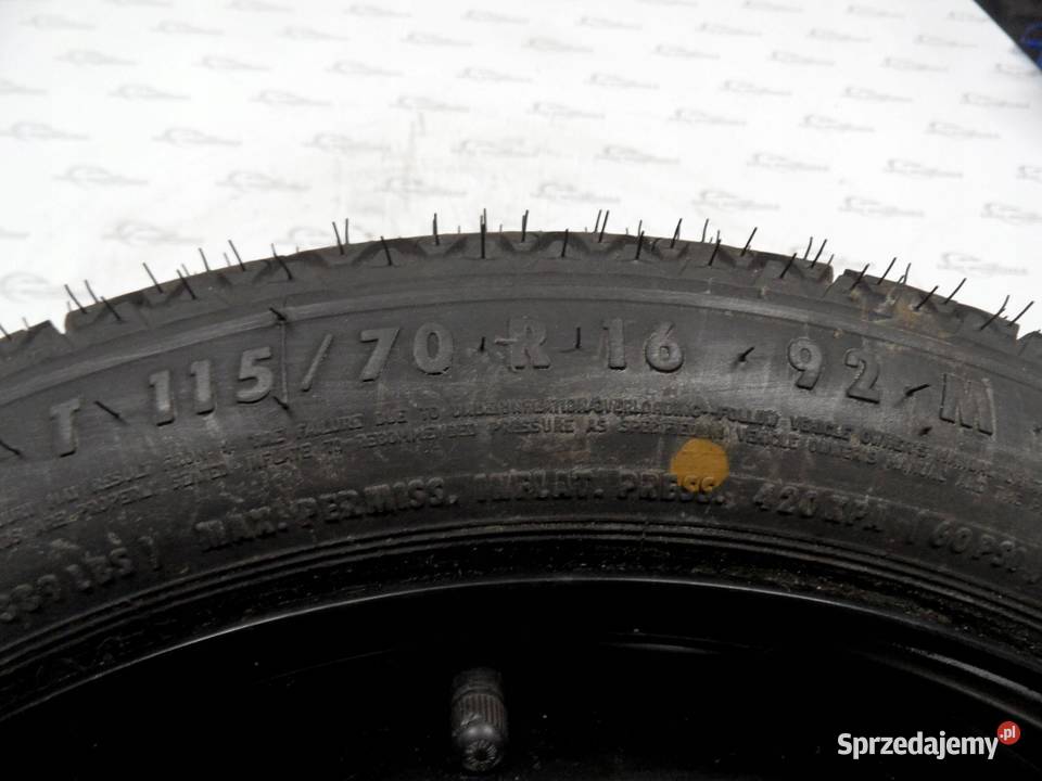 OPEL VECTRA C koło dojazdowe 1157016 92M 5x110