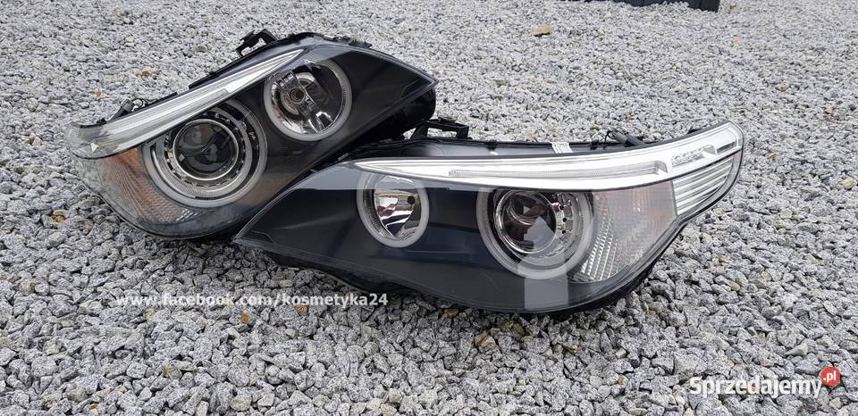 Reflektory BMW E60 E61 przedlift pre lci BI LED sprzedam