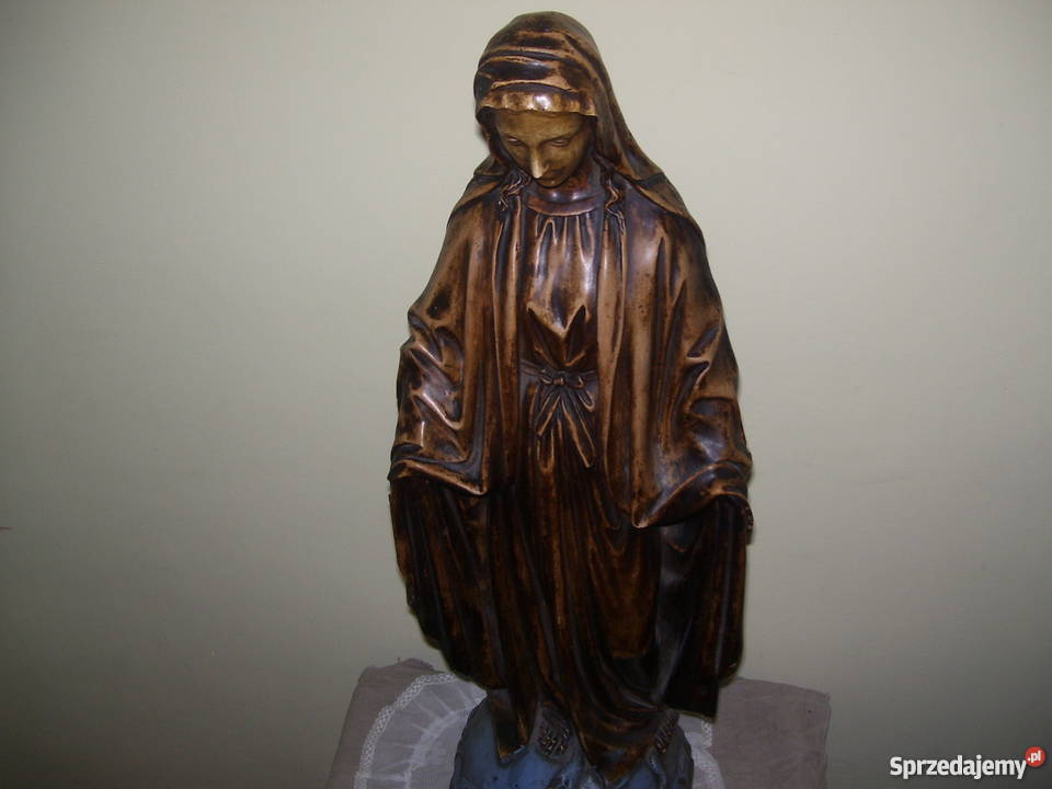 Stara figurka Matki Boskiej XIX małopolskie Kraków