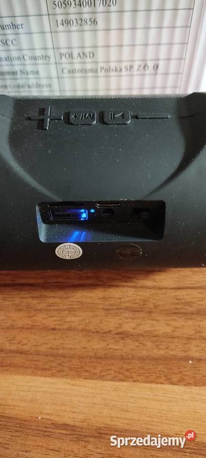 Głośnik bluetooth podświetlany Kraków