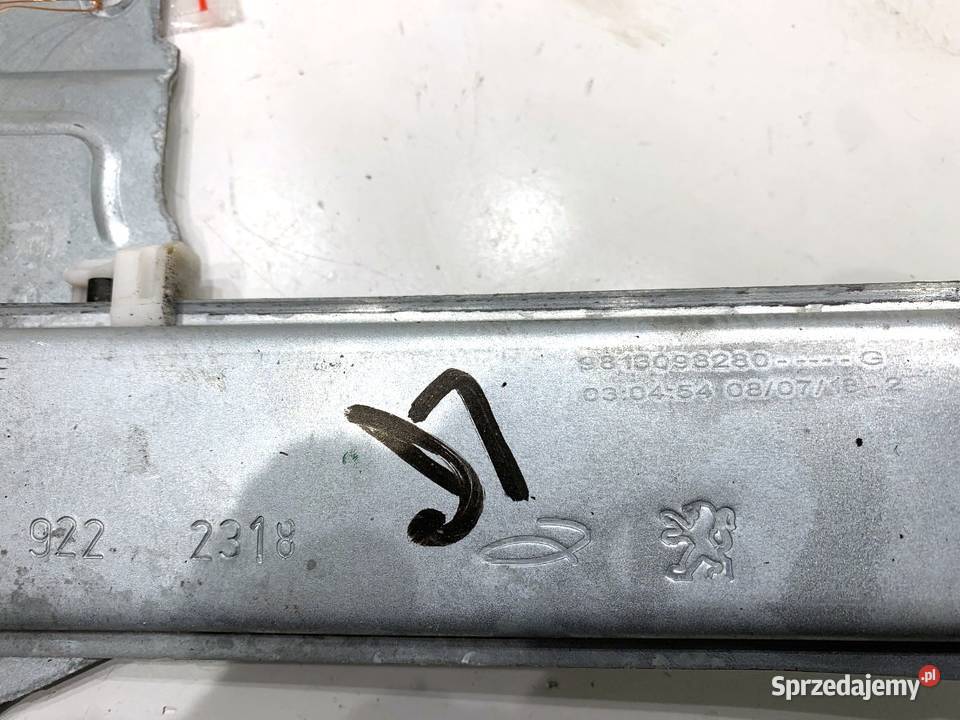 PODNOŚNIK SZYBY LEWY PRZÓD CITROEN C3 III