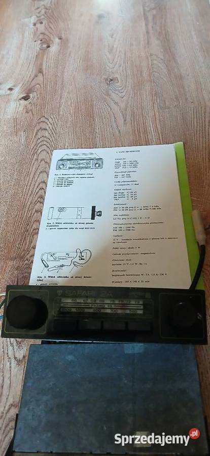 Radio samochodowe Safari 2a Kraków