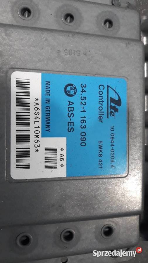 Sterownik BMW e36 ABSES 34511 163 089 wielkopolskie Lusowo