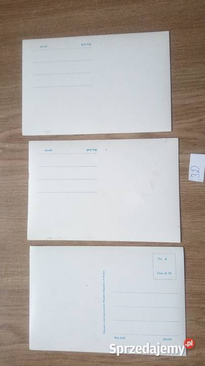 Pocztówki w 3D z lat PRL sprzedam