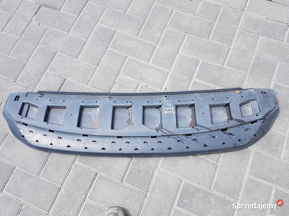 SKODA RAPID OSLONA ZDERZAKA CHLODNICY SPOJLER