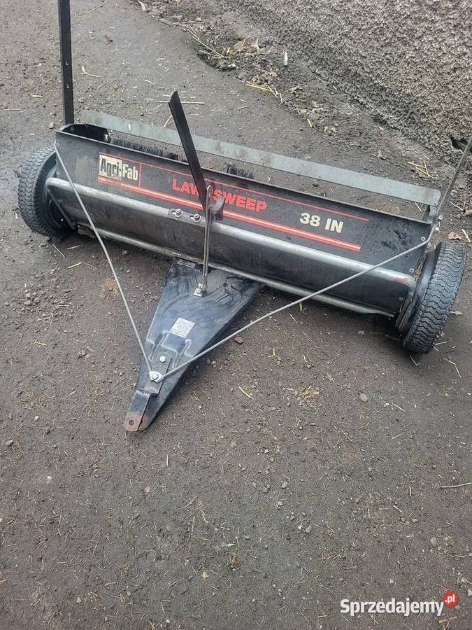 Pług zamiatarką przyczepka do kosiarki quada Jaworzno