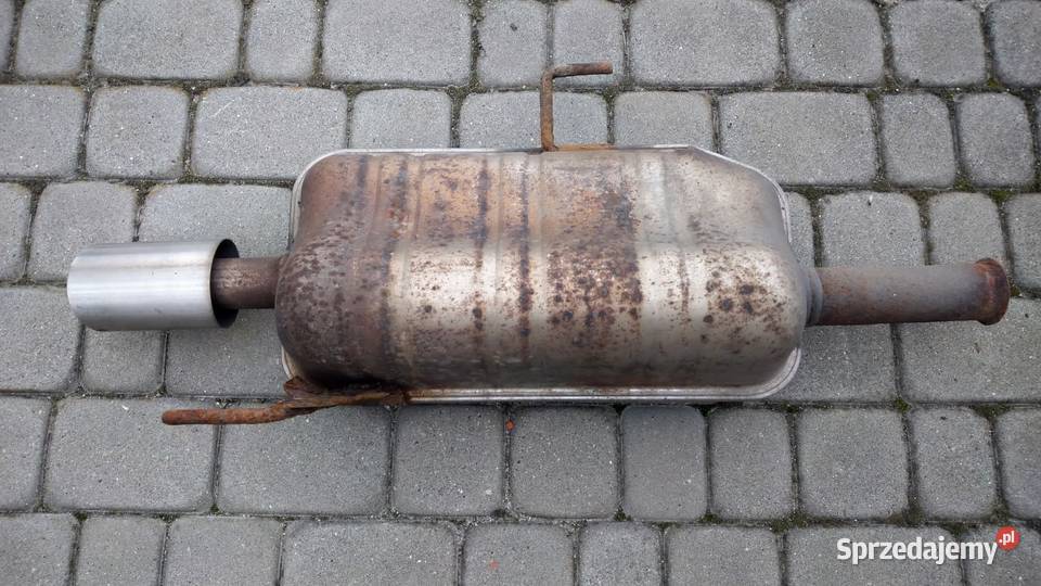 Tłumik końcowy Audi 80 B4 oryginał 8A0253611E Układ wydechowy Tywonia