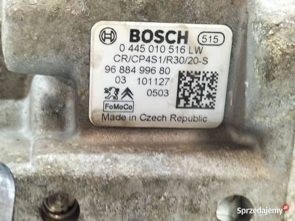 POMPA WTRYSKOWA 0445010516 LW 9688499680 14 TDCI