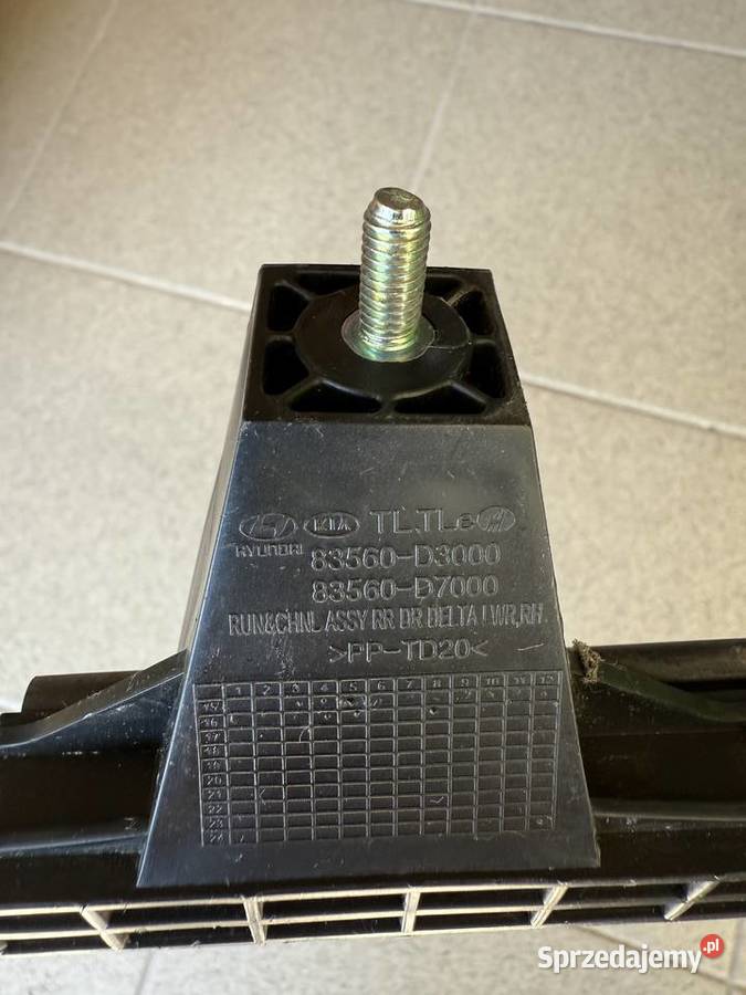 Podnośnik szyby drzwi prawy tył Hyundai Tucson podkarpackie Kolbuszowa Dolna