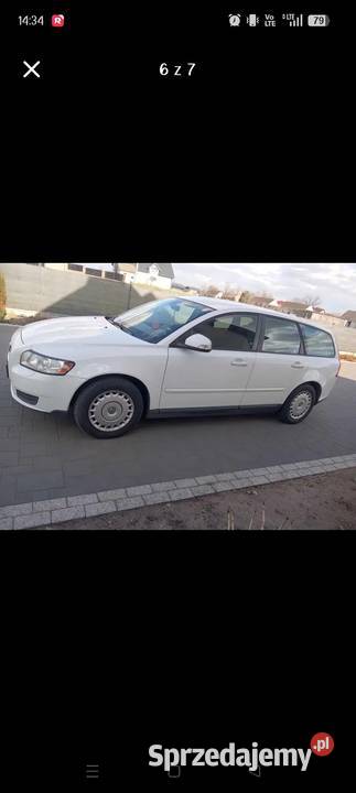 Sprzedam Volvo V50 nieuszkodzony Łomża