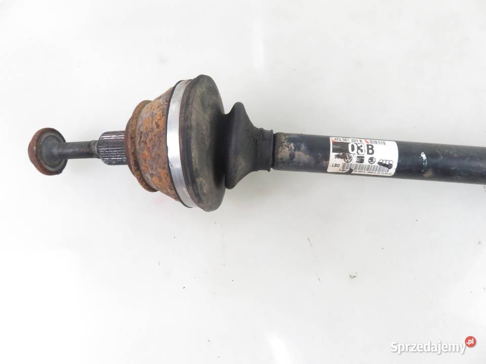 PÓŁOŚ PRAWA TYLNA AUDI A8 D3 40 TDI 4E0501203B osobowe