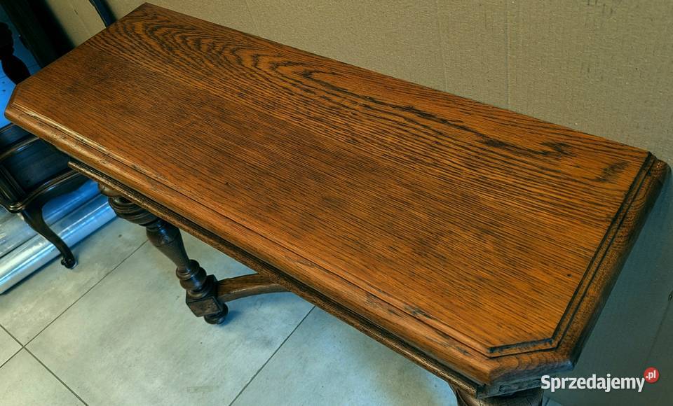 Piękna dębowa konsola eklektycznasklep Dąbrowa Dąbrowa Górnicza