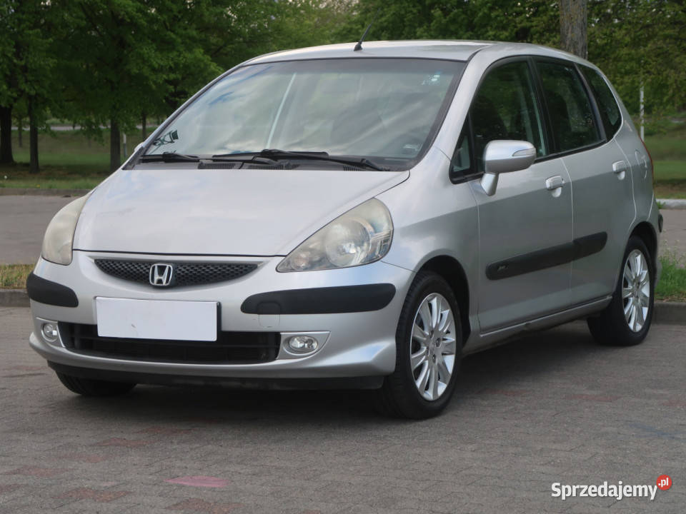 Honda Jazz 14 iDSI srebrny dolnośląskie Bielany Wrocławskie