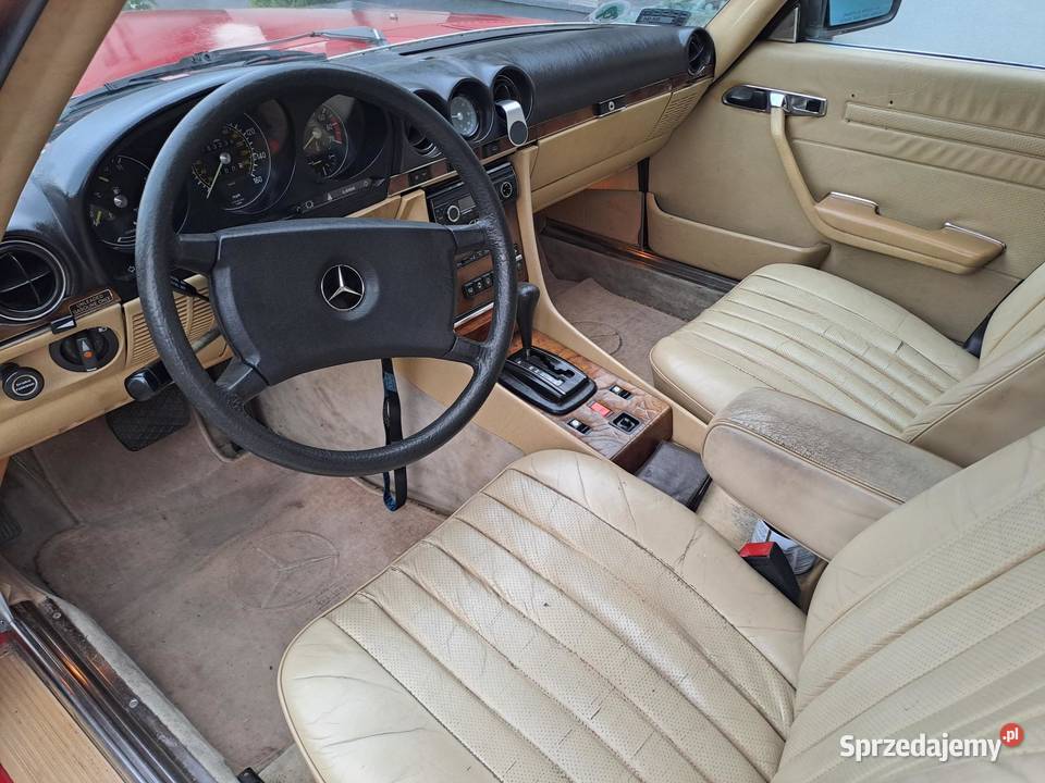 Mercedes SL380 R107 cabrio benzyna SL