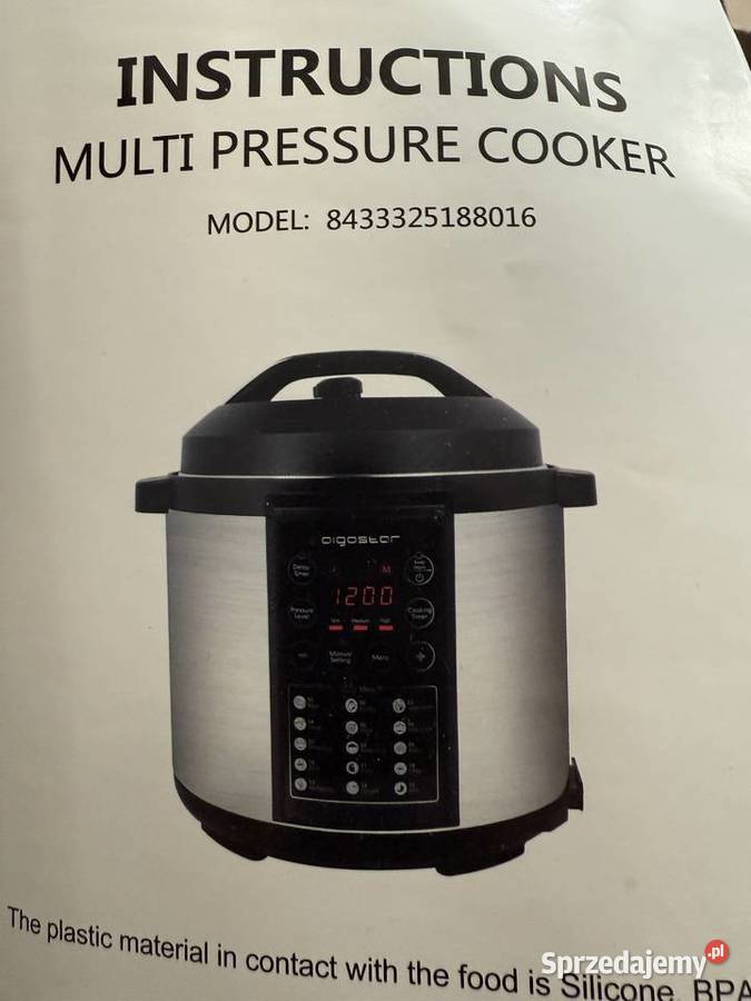 Szybkowar wielofunkcyjny 1000W 55L Warszawa sprzedam