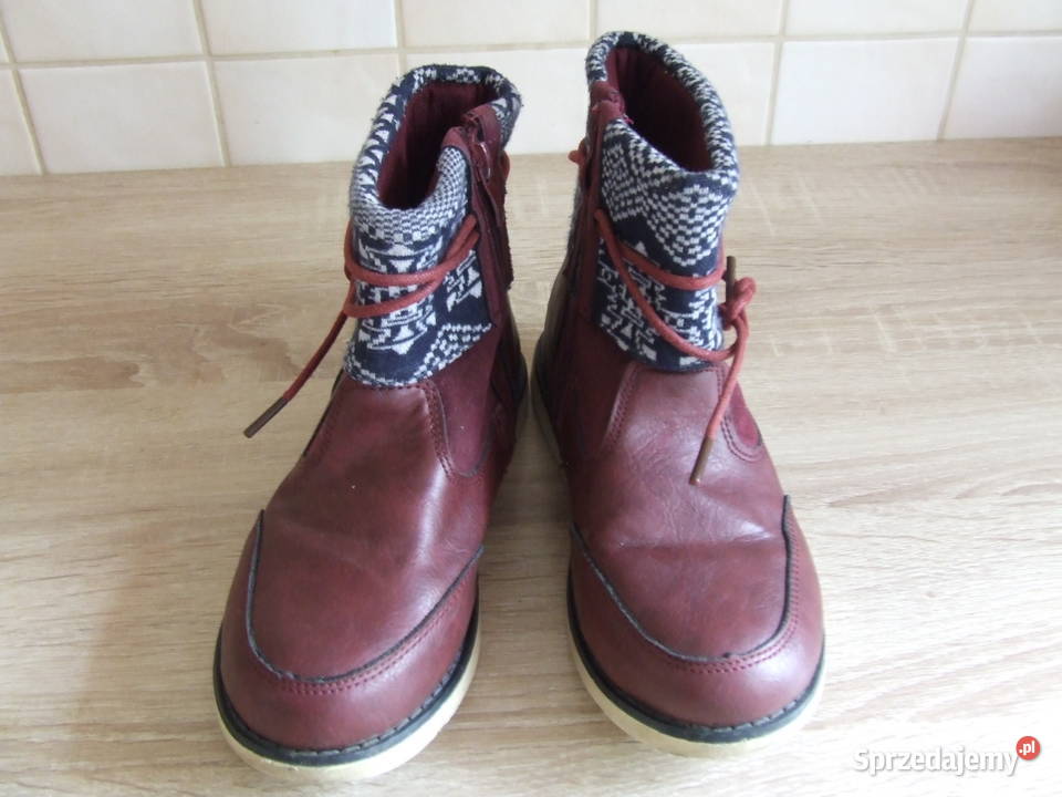 Buty trzewiki jesienno zimowe R 32 uniseks dolnośląskie Oborniki Śląskie