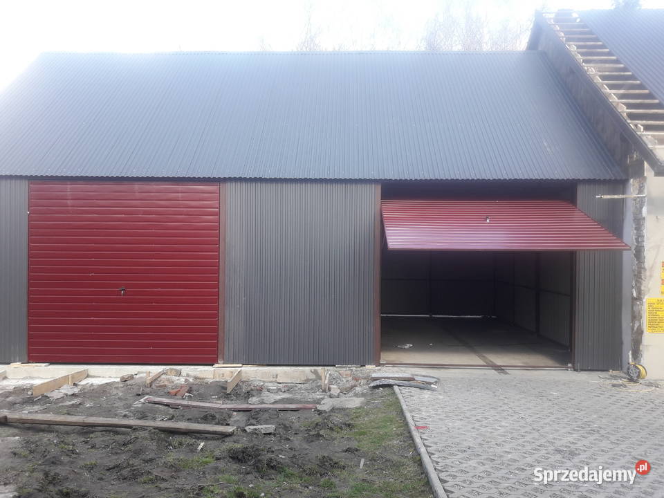 GARAŻ BLASZANY Garaże Blaszane Wiata Stalowa Ryki sprzedam
